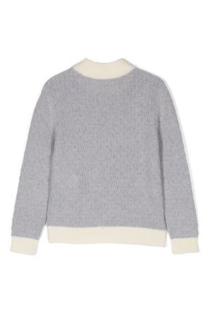 maglione in lana grigio ELEVENTY KIDS | EV9P10Z2706805AV